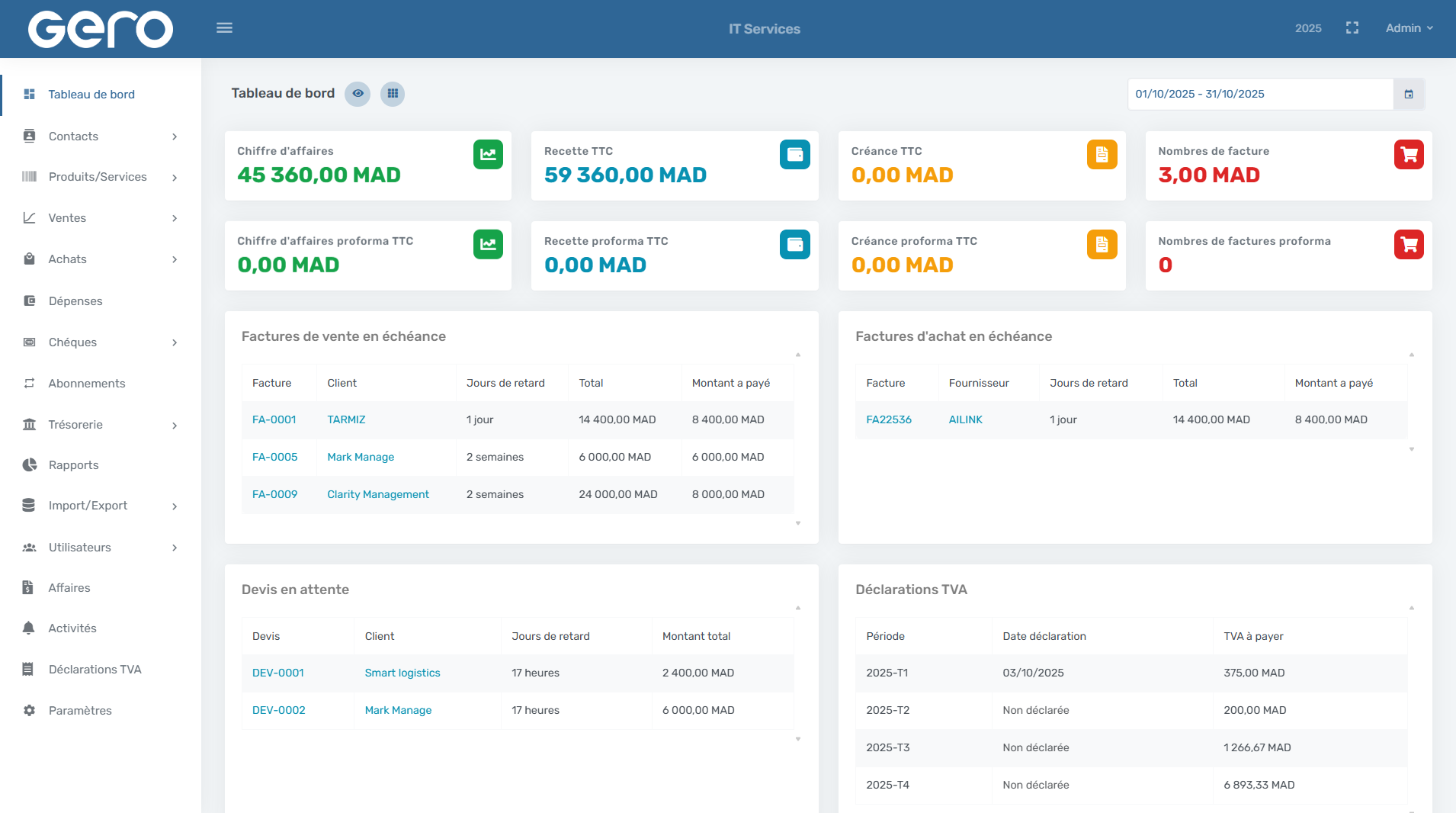Services Version screenshot 1