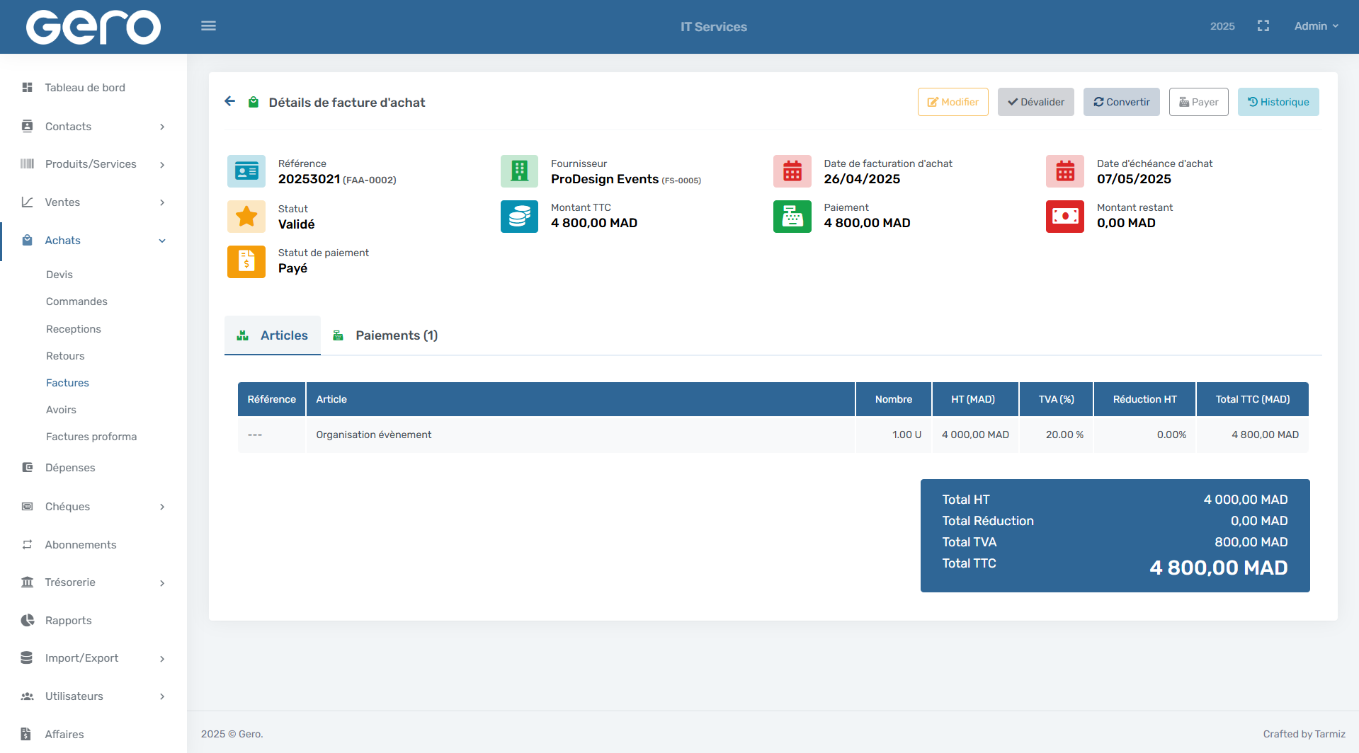 Services Version screenshot 3